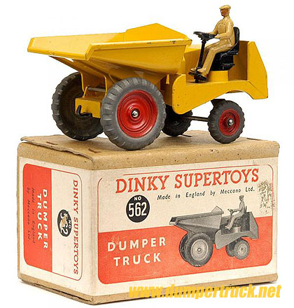 Vintage Matchbox Dumper Truck Toy